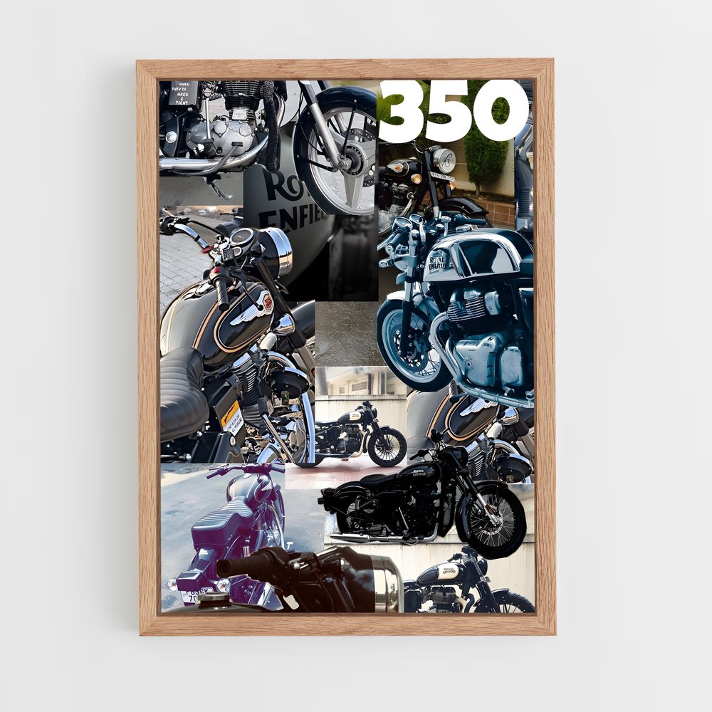 Poster Sphère Élégante – affiche Royal Enfield (vue 4)